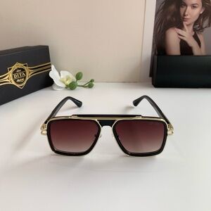 DITA Black and Gold Sunglasses